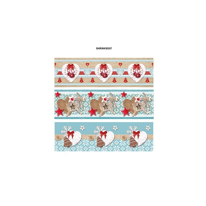 (SHRINKSD37)Sleeves, Scandinavian Winter nr.37