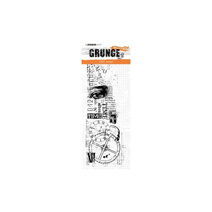 (STAMPSL336)Studio light Stamp Grunge Collection, nr.336
