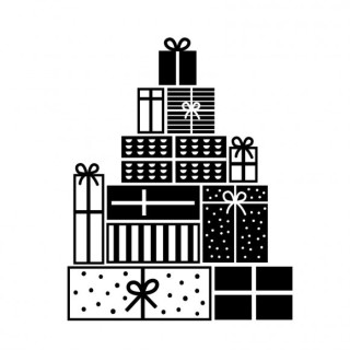(EF292)Kaisercraft embossing folder gifts