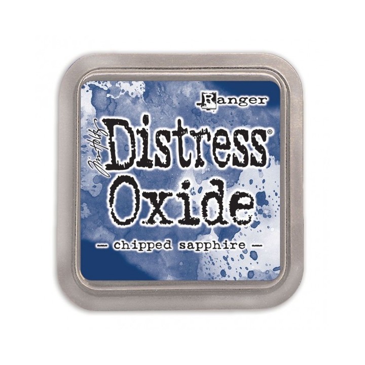 (TDO55884)Tim Holtz distress oxide chipped sapphire
