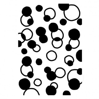 (EF293)Kaisercraft embossing folder bubbly