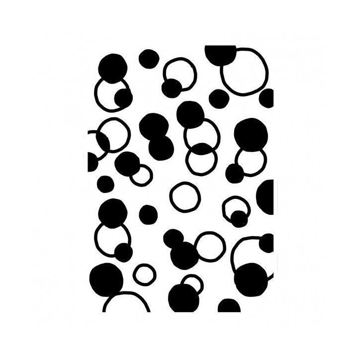 (EF293)Kaisercraft embossing folder bubbly