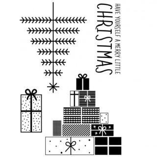 (CS336)Kaisercraft clear stamp First Noel