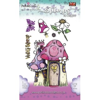 (PD7259)Polkadoodles Whats Up Buttercup Clear Stamps