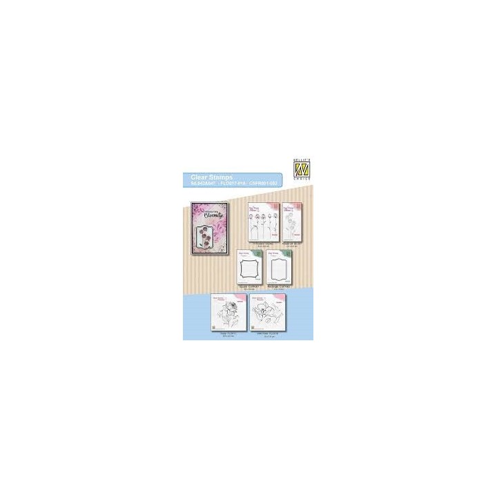 (CSFR002)Nellie`s Choice Clearstamp - Frames Rectangle