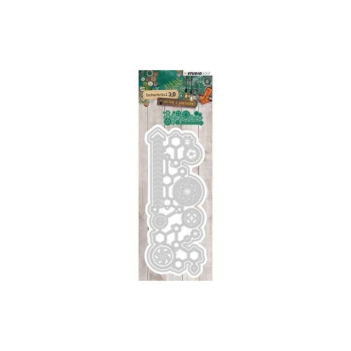 (STENCILIN129)Studio Light dies Industrial 3.0, Nr.129