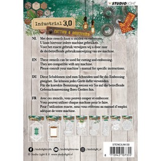 (STENCILIN130)Studio Light dies Industrial 3.0, Nr.130