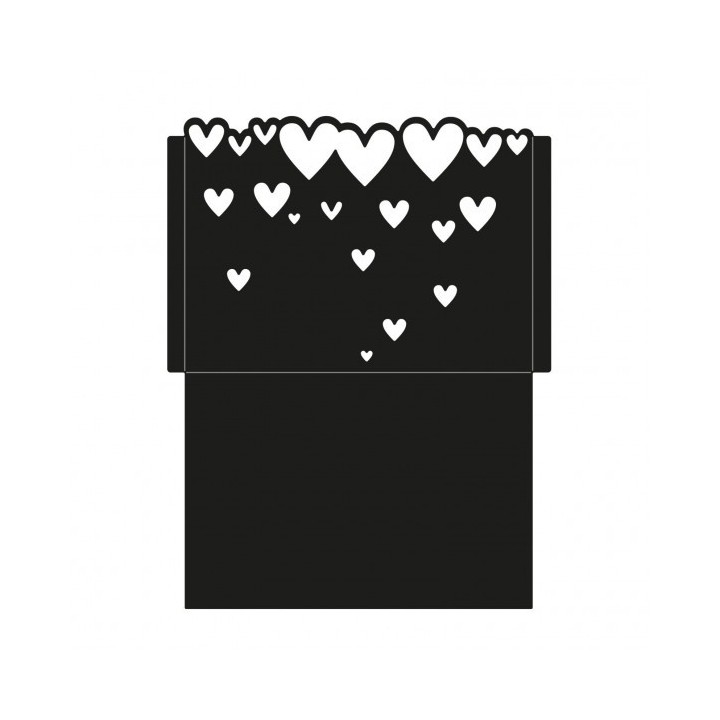 (MV-SS-412)Vaessen Creative  Cutting die packaging with hearts