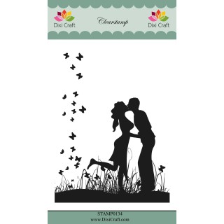 (STAMP0134)Dixi Craft Love Clear Stamp