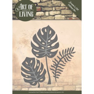 (JAD10055)Dies - Jeanine's Art - Art of Living - Leaves