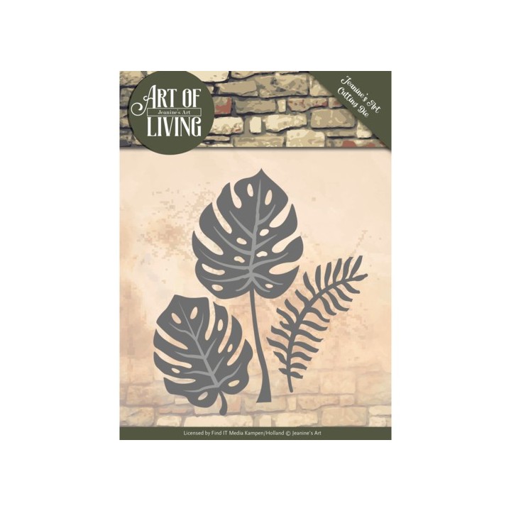 (JAD10055)Dies - Jeanine's Art - Art of Living - Leaves
