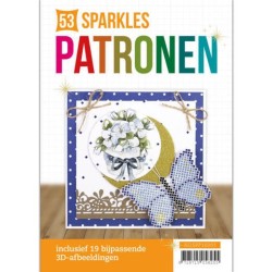 (HDSPP10001)Hobbydots Sparkles Patronenboek
