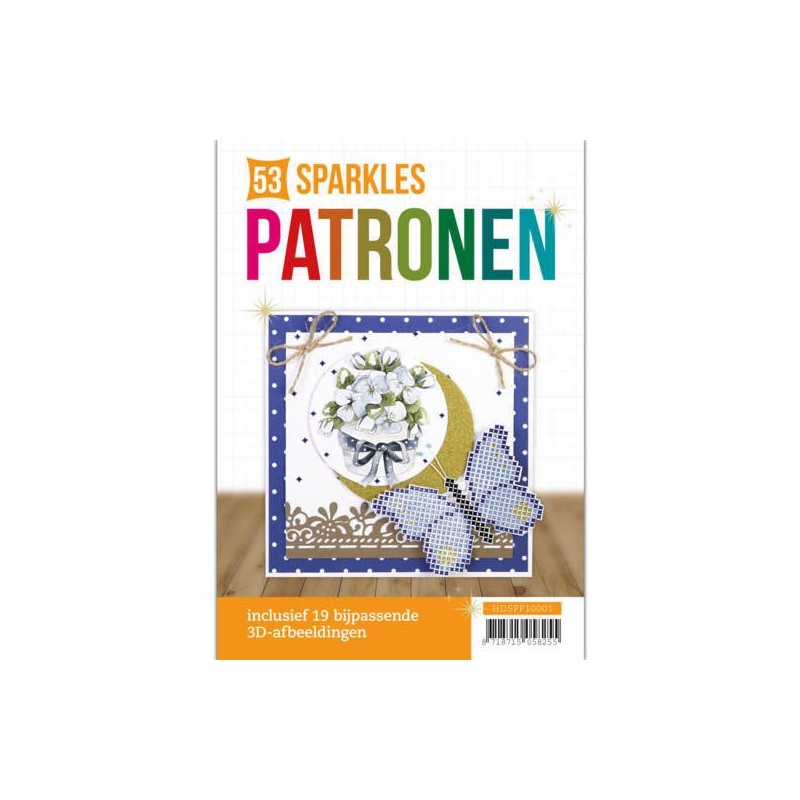 (HDSPP10001)Hobbydots Sparkles Patronenboek