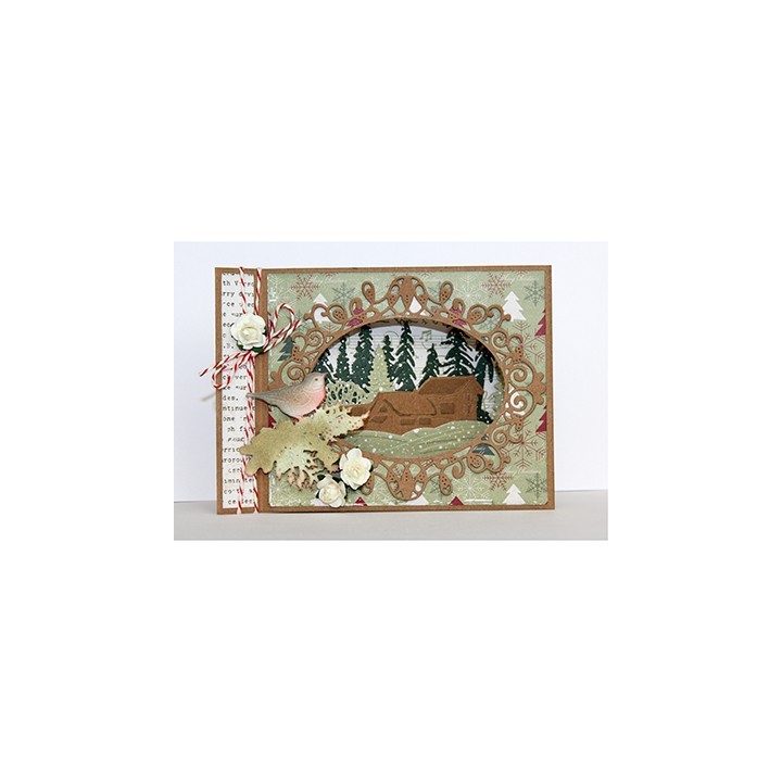 (6002/1171)Cutting & Embossing Winterscenery