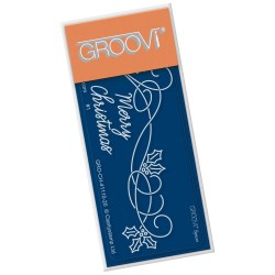 (GRO-CH41110-20)Groovi® PLATE SPACER MERRY CHRISTMAS
