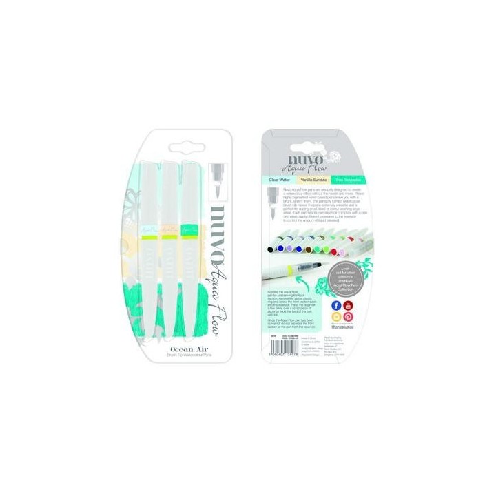 (897N)Nuvo aqua flow pens - ocean air