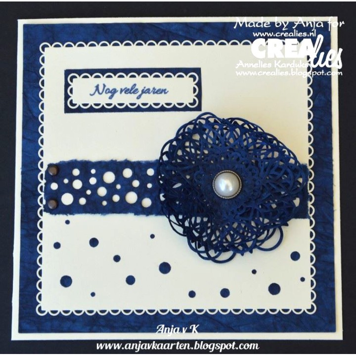 (CNLXXL70)Crealies Crea-Nest-Lies XXL no. 70 Squares with open scallop