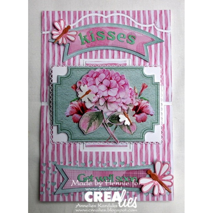 (CNLXXL72)Crealies Crea-Nest-Lies XXL no. 72 Rectangles with open scallop