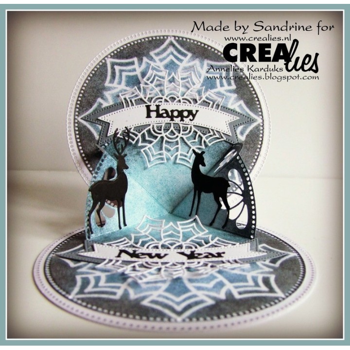 (CLNestXXL80 )Crealies Crea-Nest-Lies XXL no 80 circles - small circles