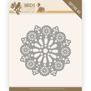 (JAD10060)Dies - Jeanine's Art - Birds and Flowers - Daisy Circle