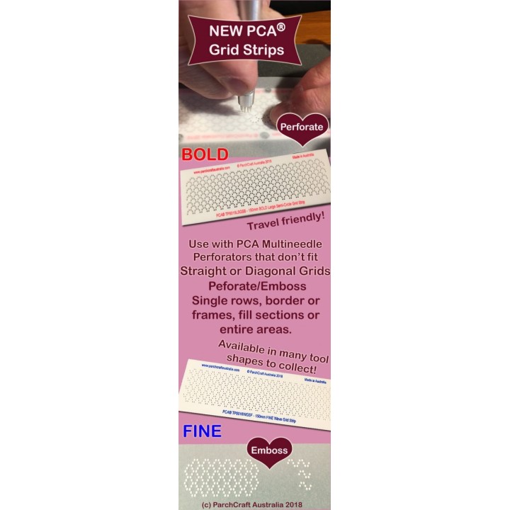 (TP8013LSGSB)PCA BOLD Large SemiCircle Grid Strip