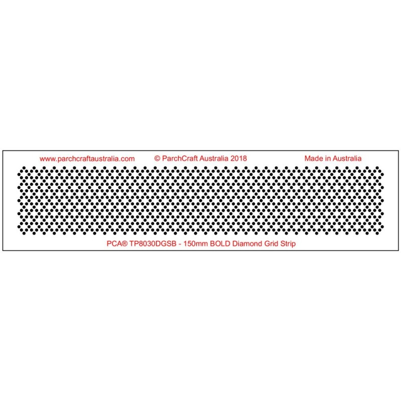 (TP8030DGSB)PCA BOLD Diamond Grid Strip
