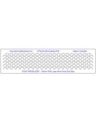(TP8030LSGSF)PCA FINE Large SemiCircle Grid Strip