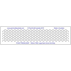 (TP8030LSGSF)PCA FINE Large SemiCircle Grid Strip