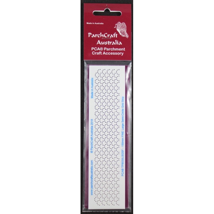 (TP8030LSGSF)PCA FINE Large SemiCircle Grid Strip