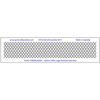(TP8036LDGSF)PCA FINE Large Diamond Grid Strip