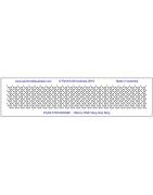 (TP8103WGSF)PCA FINE Wing Grid Strip