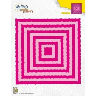 (MFD124)Nellie's Multi frame Dies Photo Frames Squares