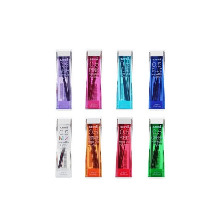 Uni NanoDia Color Erasable Lead - 0.5 mm