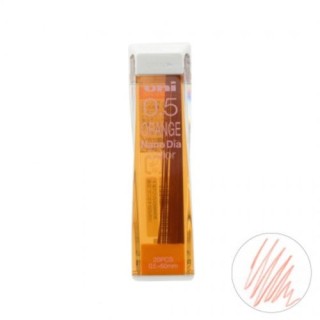 (0.5202NDC4)Uni NanoDia Color Erasable Lead - 0.5 mm - Orange