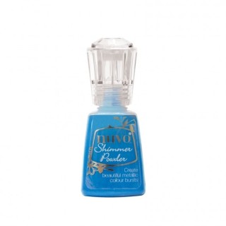 (1208N)Tonic Studios Nuvo shimmer powder 20ml blue blitz