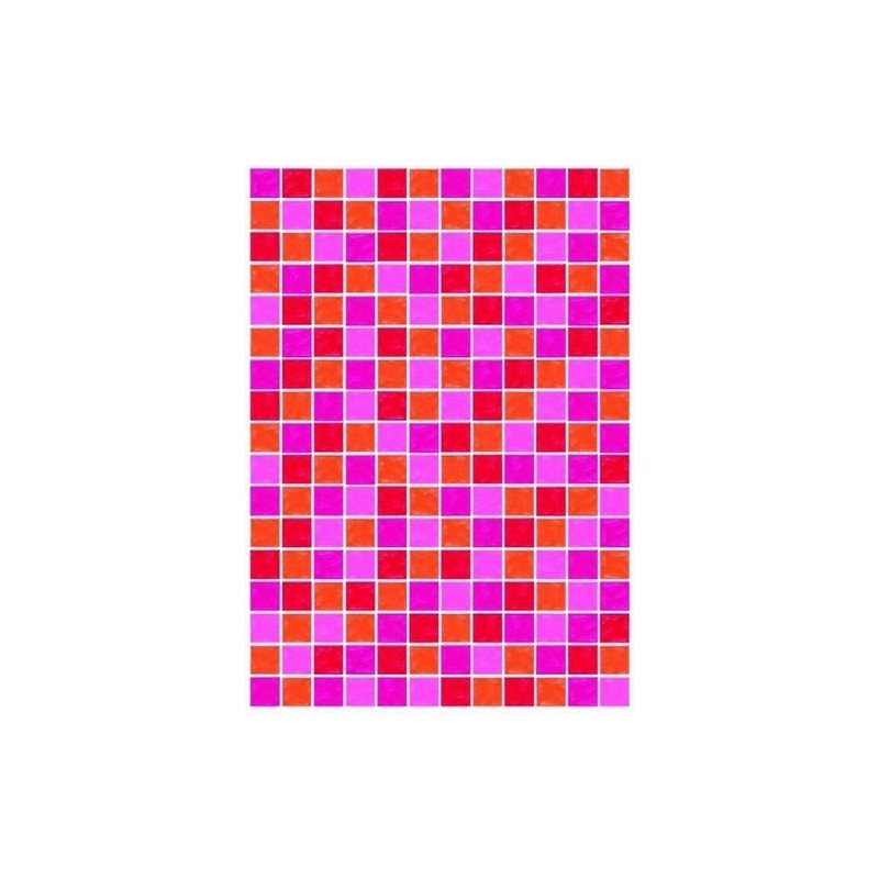 Pergamano vellum mosaic red-orange 1S (61767)
