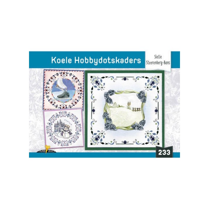 (HD233)Hobbydols 233 Koele Hobbydotskaders - Sietie Steerenberg-Bons