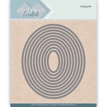 (CDECD0021)Card Deco Essentials Cutting Dies Oval