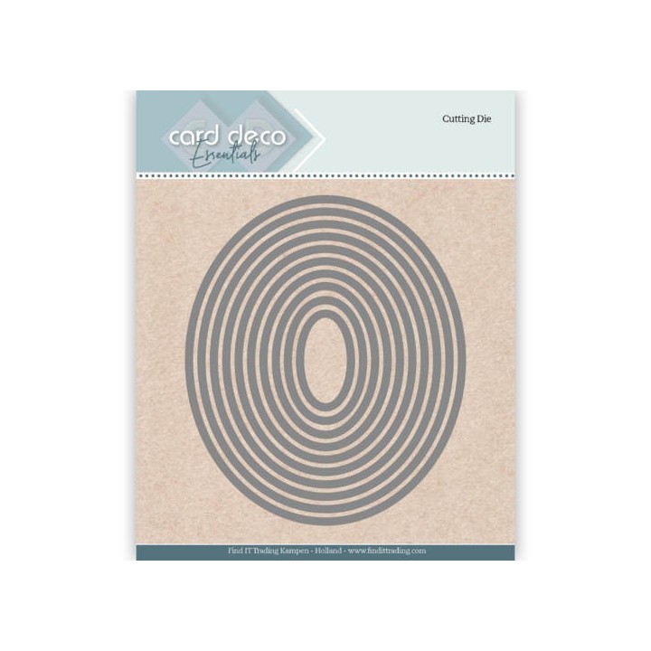 (CDECD0021)Card Deco Essentials Cutting Dies Oval