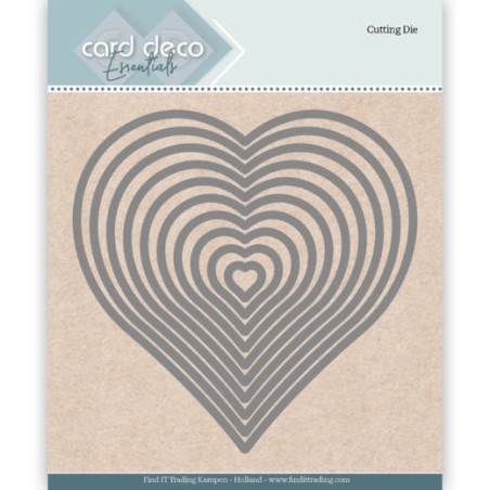 (CDECD0024)Card Deco Essentials Cutting Dies Heart