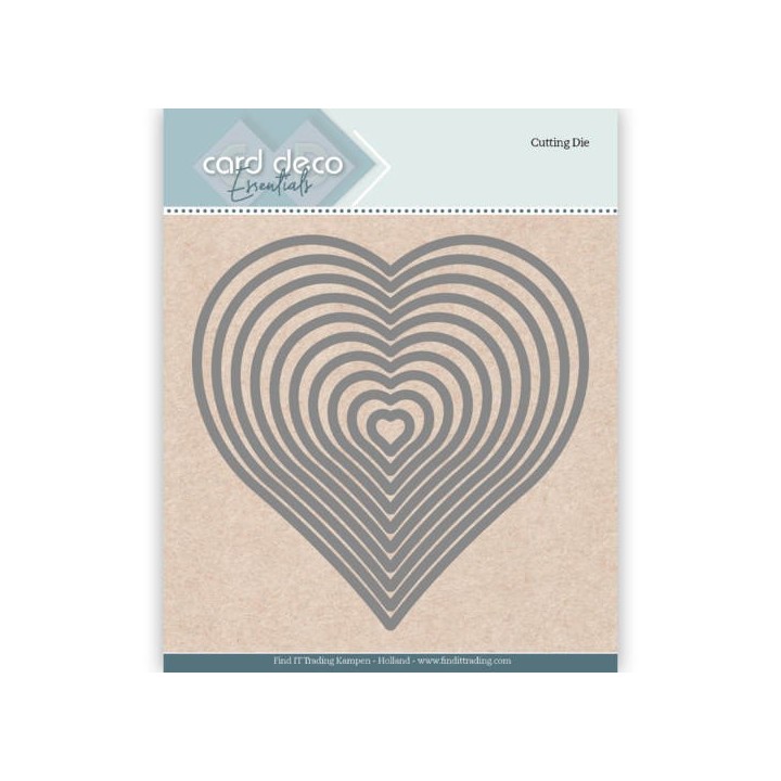 (CDECD0024)Card Deco Essentials Cutting Dies Heart