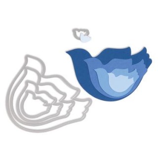 (657937)Framelits Die Set 5PK - Birds by Rachael Bright