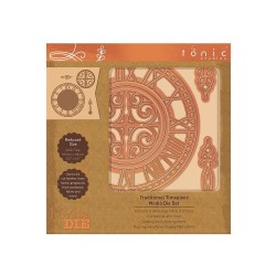 (2329E)Tonic Studios Die - Media Die Set - Traditional Timepiece