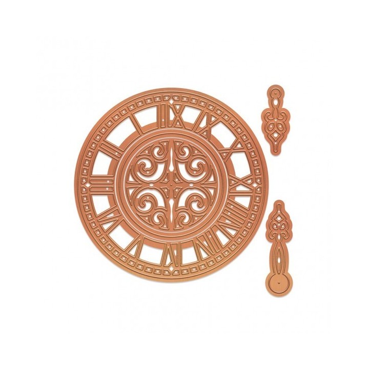 (2329E)Tonic Studios Die - Media Die Set - Traditional Timepiece