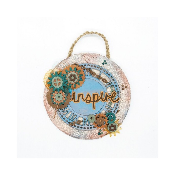 (2329E)Tonic Studios Die - Media Die Set - Traditional Timepiece