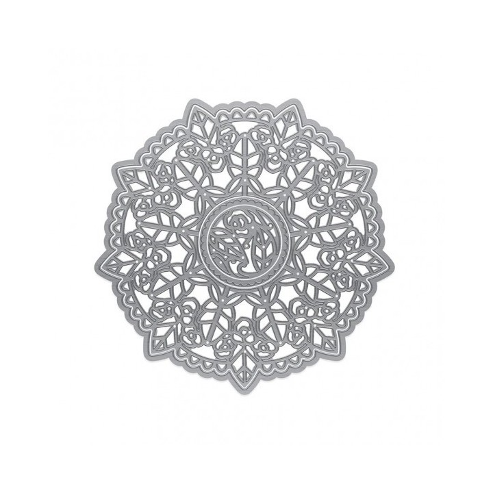 (2271E)Tonic Studios doily die set crocheted