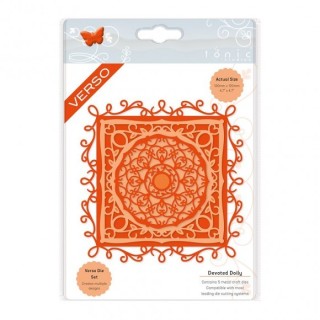 (2272E)Tonic Studios doily die set devoted