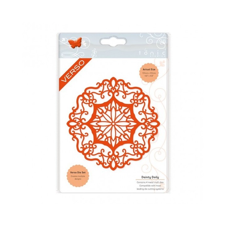 (2270E)Tonic Studios doily die set dainty