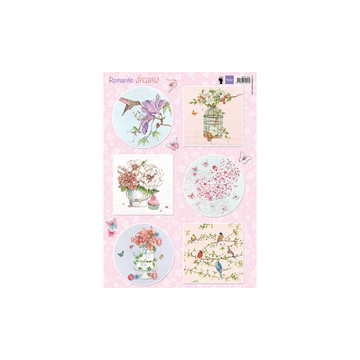 (EWK1264)3D ELS Romantic Dreams - Pink