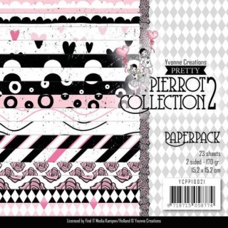 (YCPP10021)Paperpack - Yvonne Creations- Pretty Pierrot 3